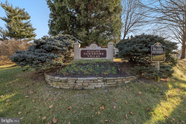 13 Austringer Ct, Baltimore, MD 21208 - view of community / neighborhood sign
