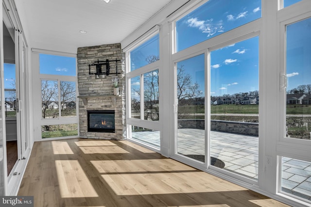 85 Quiet Creek Dr, Gettysburg, PA 17325 - unfurnished sunroom with wood finished floors