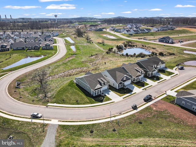 85 Quiet Creek Dr, Gettysburg, PA 17325 - birds eye view of property with a water view and a residential view