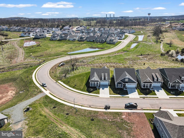 85 Quiet Creek Dr, Gettysburg, PA 17325 - bird's eye view featuring a water view and a residential view