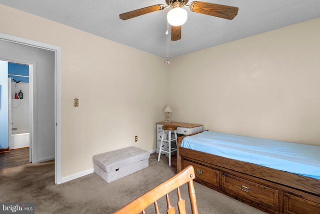 2200 Harpoon Dr, Stafford, VA 22554 - bedroom with light carpet, baseboards, and a ceiling fan
