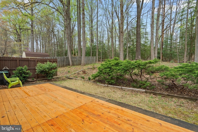 2200 Harpoon Dr, Stafford, VA 22554 - view of wooden terrace