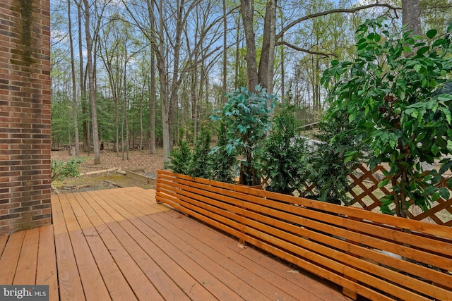 2200 Harpoon Dr, Stafford, VA 22554 - view of wooden terrace