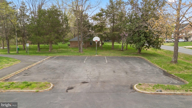 2200 Harpoon Dr, Stafford, VA 22554 - uncovered parking lot with community basketball court
