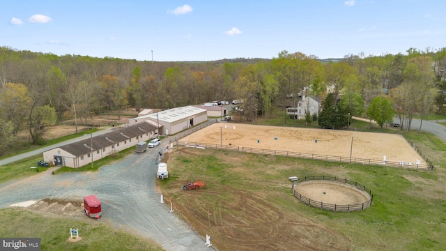 2200 Harpoon Dr, Stafford, VA 22554 - aerial view of a heavily wooded area
