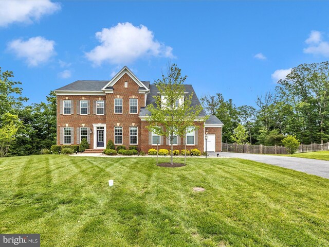 6451 Dresden Pl, Frederick, MD 21701 - colonial home with brick siding and driveway