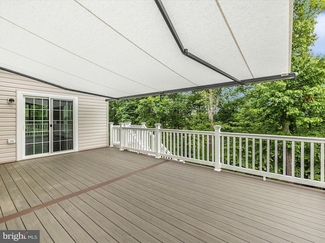 6451 Dresden Pl, Frederick, MD 21701 - view of wooden deck