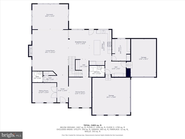 6451 Dresden Pl, Frederick, MD 21701 - floor plan / room layout