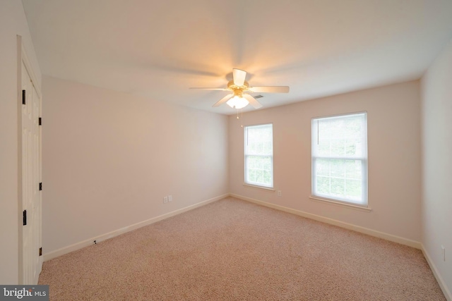 869 Bourban Ln, West Grove, PA 19390 - carpeted empty room with ceiling fan and baseboards