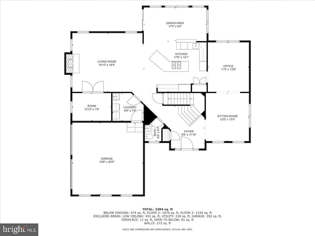 869 Bourban Ln, West Grove, PA 19390 - view of room layout