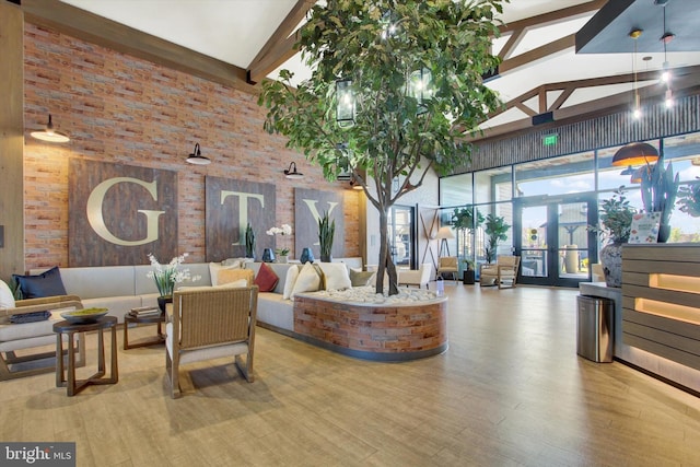 view of community lobby