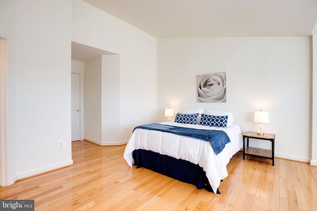 8114 Rainwater Cir, Manassas, VA 20111 - bedroom featuring baseboards and wood finished floors
