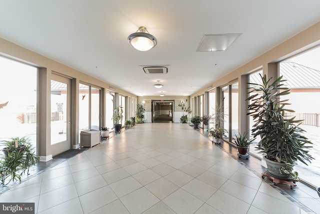 community lobby featuring visible vents