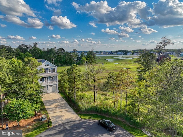 169 E Buckingham Dr, Rehoboth Beach, DE 19971 - aerial view of property and surrounding area with a large body of water