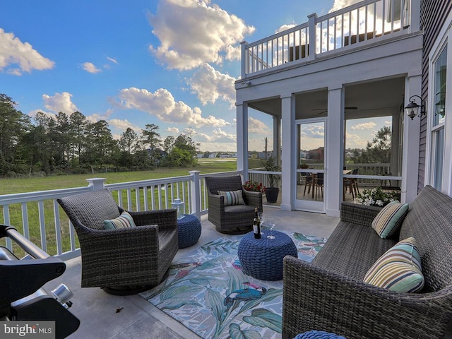 169 E Buckingham Dr, Rehoboth Beach, DE 19971 - wooden terrace with a yard