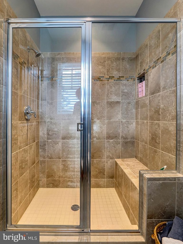 169 E Buckingham Dr, Rehoboth Beach, DE 19971 - bathroom featuring a shower stall