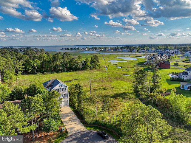 169 E Buckingham Dr, Rehoboth Beach, DE 19971 - aerial view of property and surrounding area with a large body of water