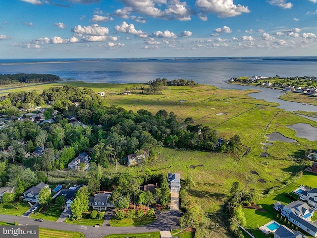 169 E Buckingham Dr, Rehoboth Beach, DE 19971 - drone / aerial view of a nearby body of water