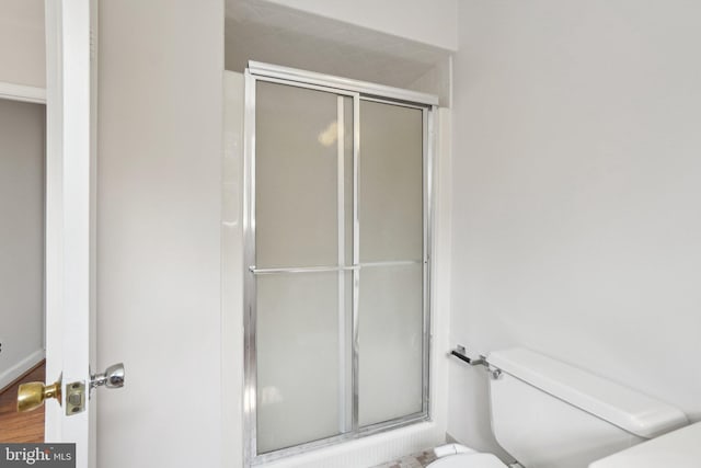 206 E Indian Spring Dr, Silver Spring, MD 20901 - full bathroom with toilet and a shower stall