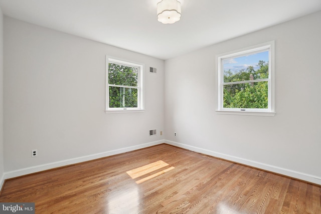 206 E Indian Spring Dr, Silver Spring, MD 20901 - empty room featuring baseboards and wood finished floors