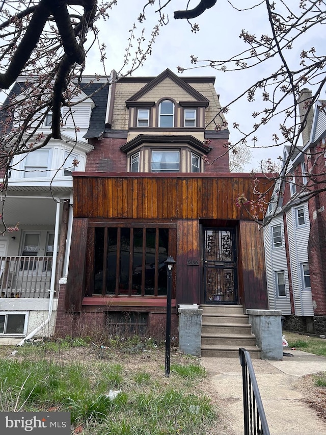 6146 W Columbia Ave, Philadelphia, PA 19151 - view of front of property with mansard roof