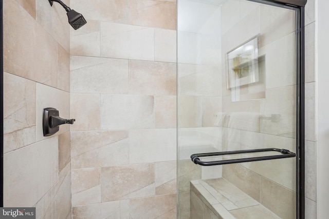 full bath featuring a stall shower