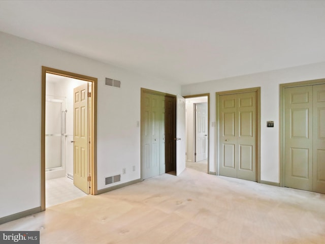 11490 Blue Mountain Dr, Waynesboro, PA 17268 - unfurnished bedroom featuring two closets, carpet flooring, and ensuite bathroom