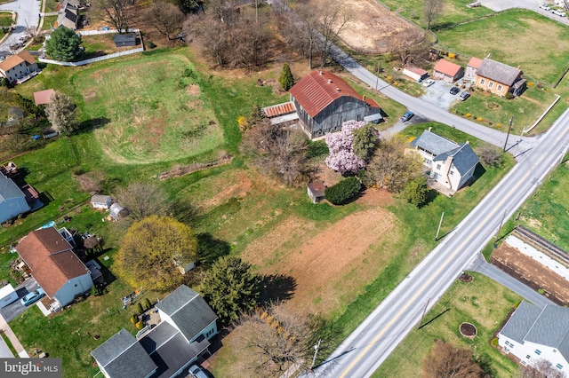 birds eye view of property featuring a residential view