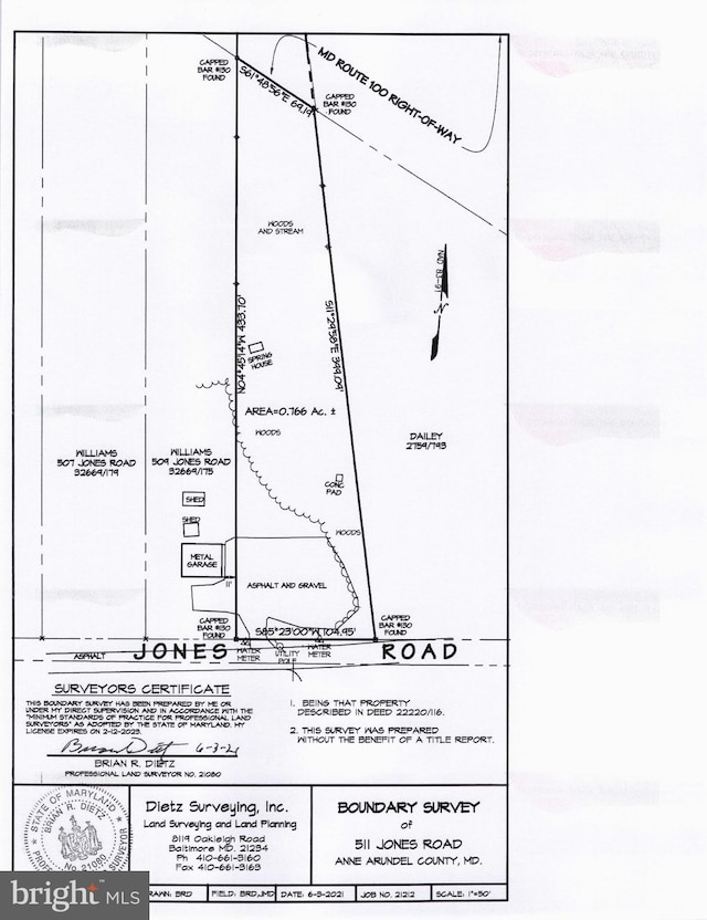 511 Jones Rd, Severn MD, 21144 land for sale