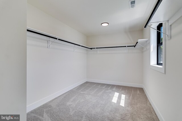 14671 Banks Odee Rd, Newburg, MD 20664 - spacious closet featuring carpet and visible vents