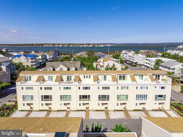 drone / aerial view featuring a residential view