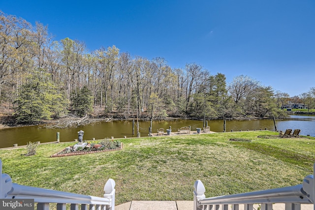 1722 Anne Ave, Baltimore, MD 21221 - view of yard featuring a water view