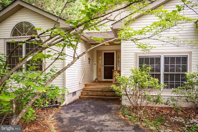view of property entrance