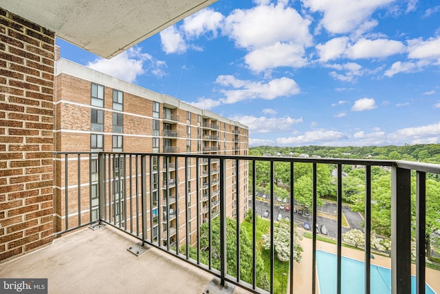2311 Pimmit Dr Unit 1102, Falls Church, VA 22043 - view of balcony