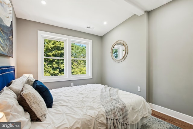 1014 Kearny St NE, Washington, DC 20017 - bedroom with recessed lighting, baseboards, visible vents, and wood finished floors