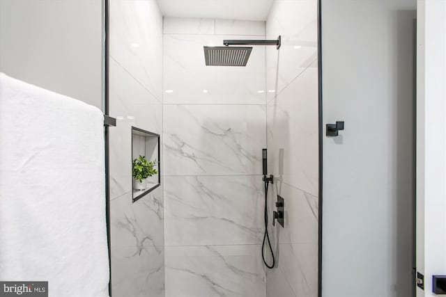 1014 Kearny St NE, Washington, DC 20017 - full bath with a marble finish shower
