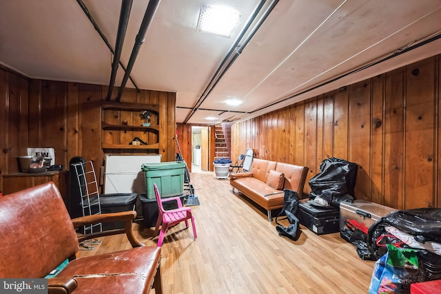 4910 N Hutchinson St, Philadelphia, PA 19141 - interior space featuring wood finished floors and wooden walls