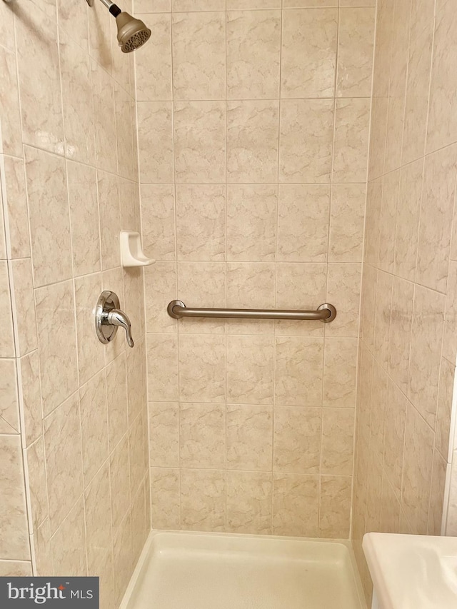 full bathroom with a stall shower