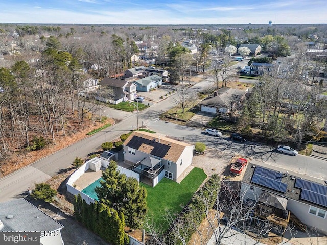 aerial view