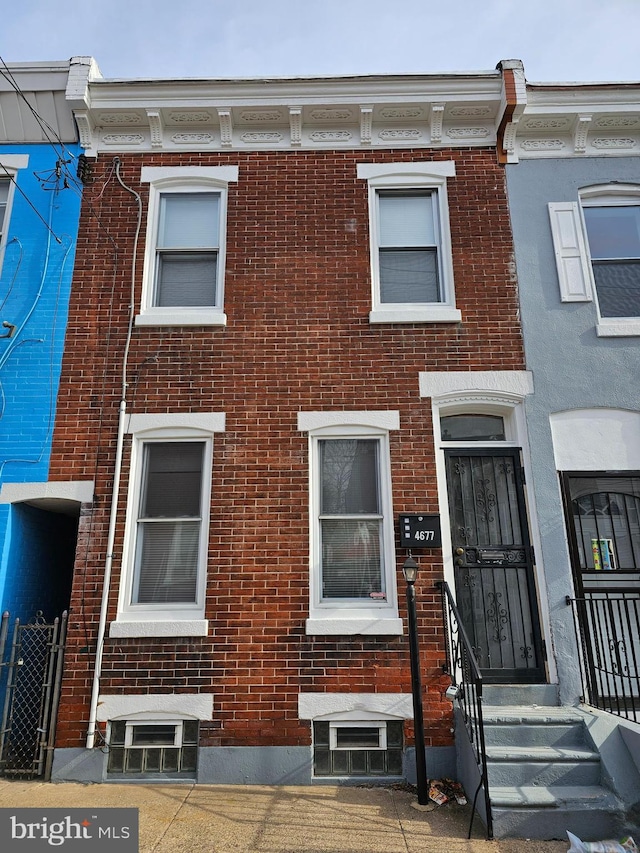 multi unit property with brick siding