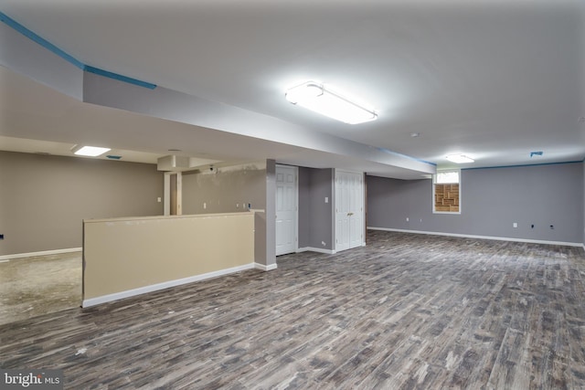 33 General Early Dr, Harpers Ferry, WV 25425 - basement featuring wood finished floors and baseboards