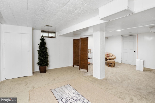 1 Pheasant Ln, Hamilton, NJ 08690 - finished below grade area with carpet floors