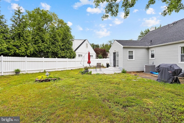 1 Pheasant Ln, Hamilton, NJ 08690 - view of yard with a patio area and cooling unit