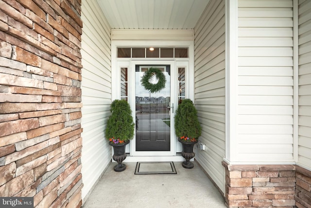 view of property entrance