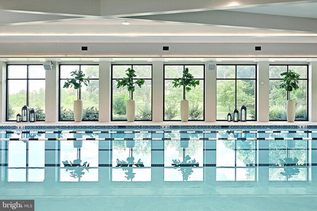 view of pool