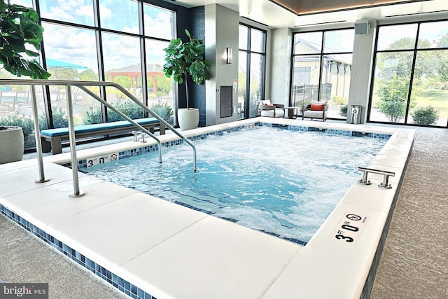 view of pool