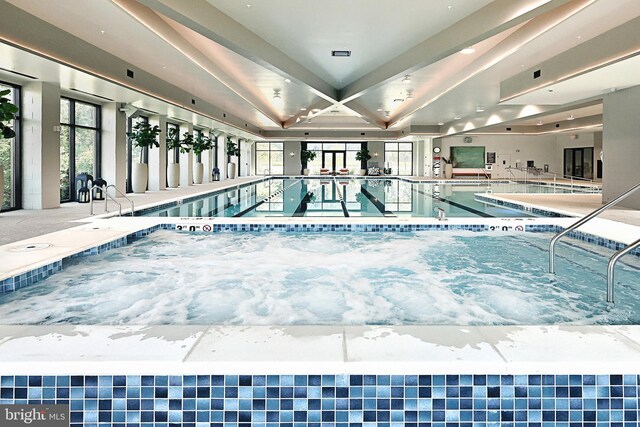 view of pool