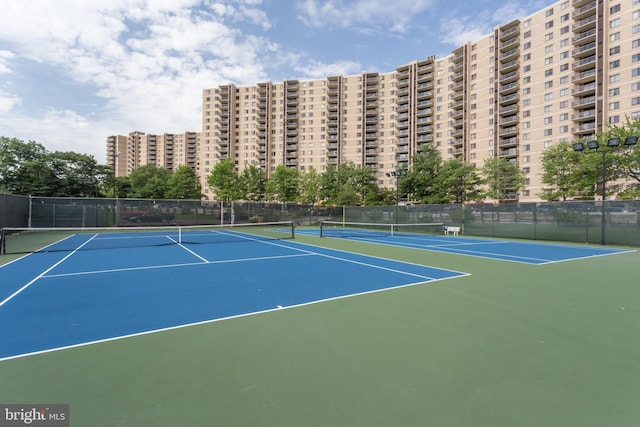 203 Yoakum Pkwy Unit 1807, Alexandria, VA 22304 - view of tennis court with fence and community basketball court