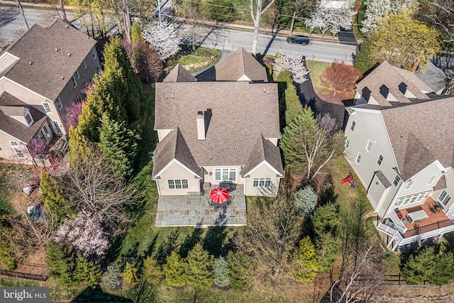 1430 County Line Rd, Bryn Mawr, PA 19010 - drone / aerial view