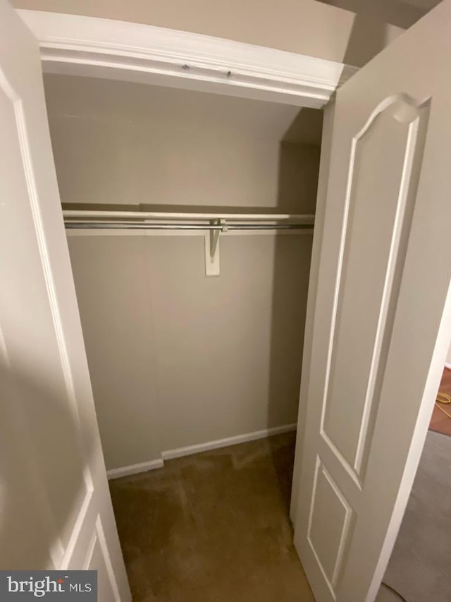 view of closet